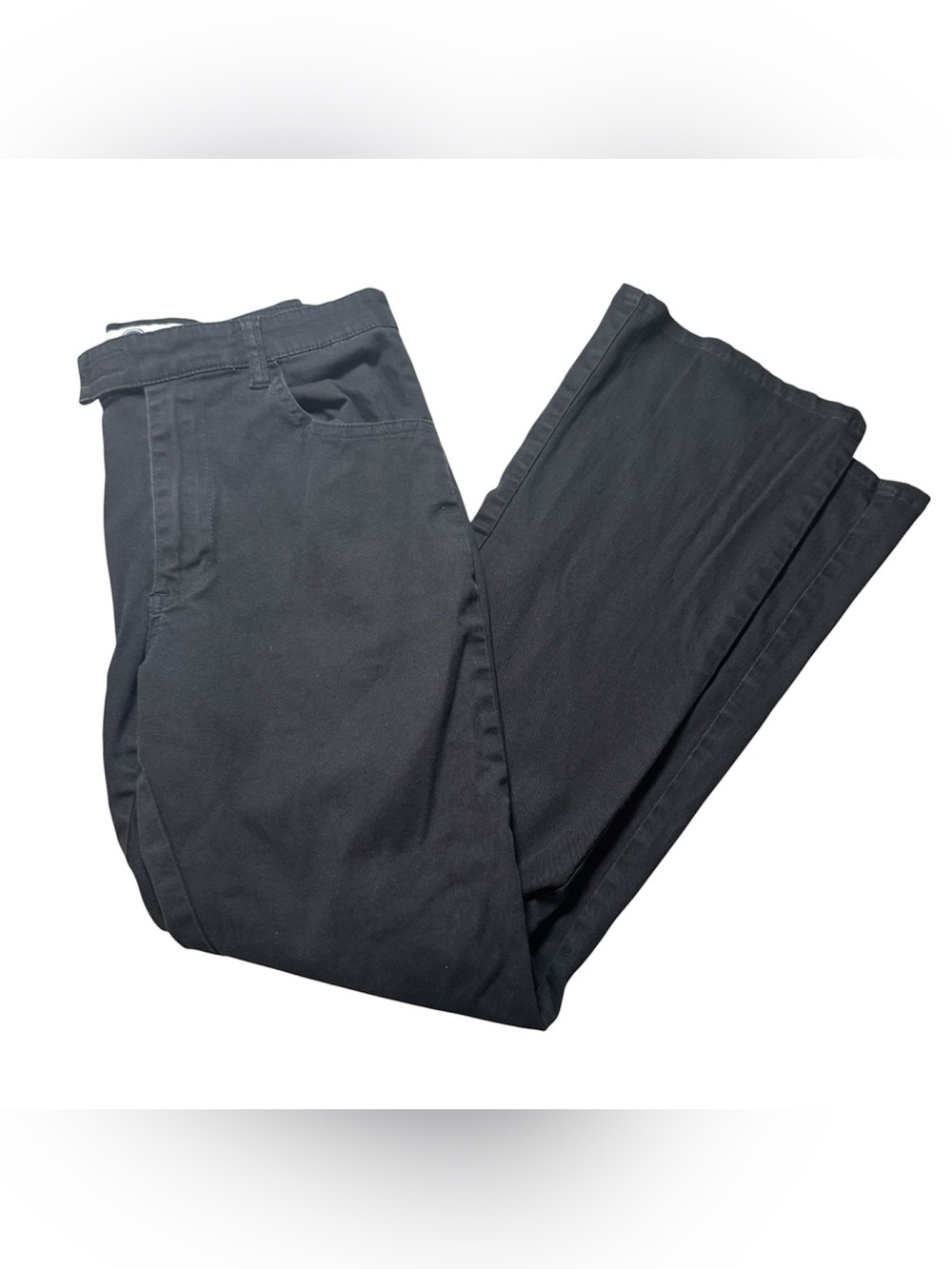 RARE y2k Office Siren Vintage Arizona Size 7 Black Ankle Slacks